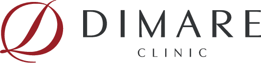 디마레클리닉 로고, 얼굴지방흡입·이식 중점 진료 및 안면윤곽 디자인