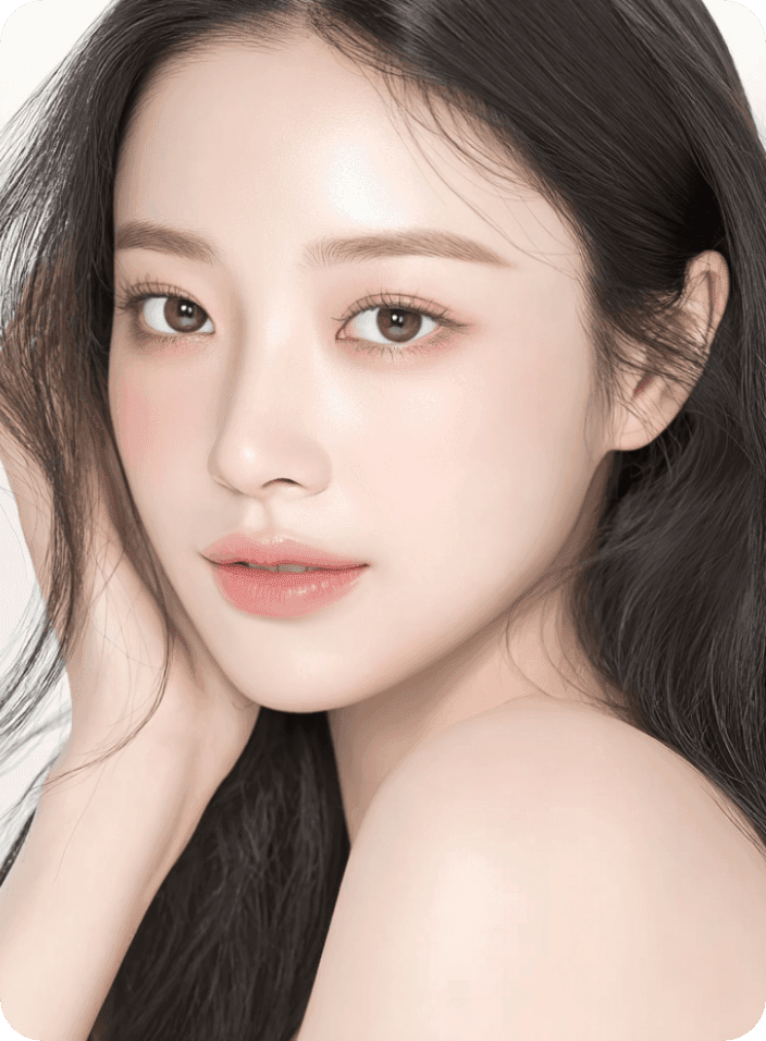 디마레 이중턱지방흡입, 턱 밑 지방을 제거하여 선명하고 날렵해진 턱선