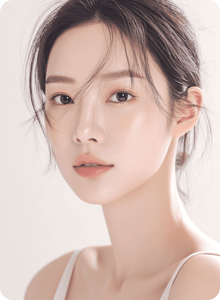 디마레 얼굴지방이식, 꺼진 부위에 자연스러운 볼륨을 채워 입체감을 살린 얼굴