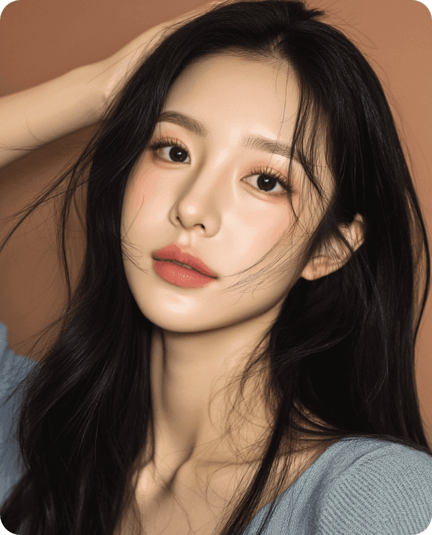 옆광대와 볼살이 정리되어 부드러워진 인상 변화 사례