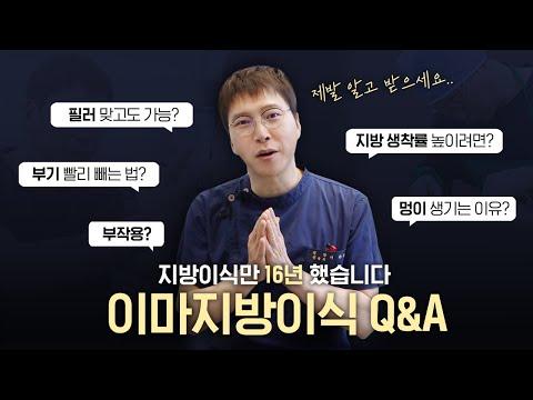 이마지방이식의 모든 것